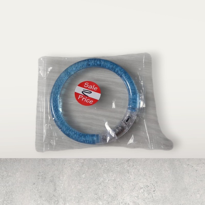 Blue light up bracelet