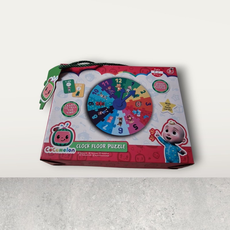 Cocomelon floor clock puzzle